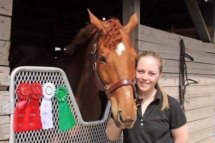 Confidence Counts! Jane Nordstrom Training clients regularly win ribbons at local and "A" shows.